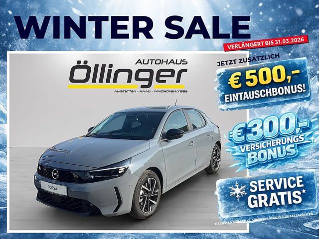Opel Corsa Edition Turbo