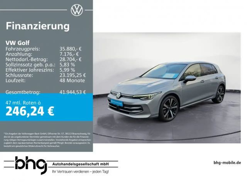 Volkswagen Golf DSG Style eHybrid