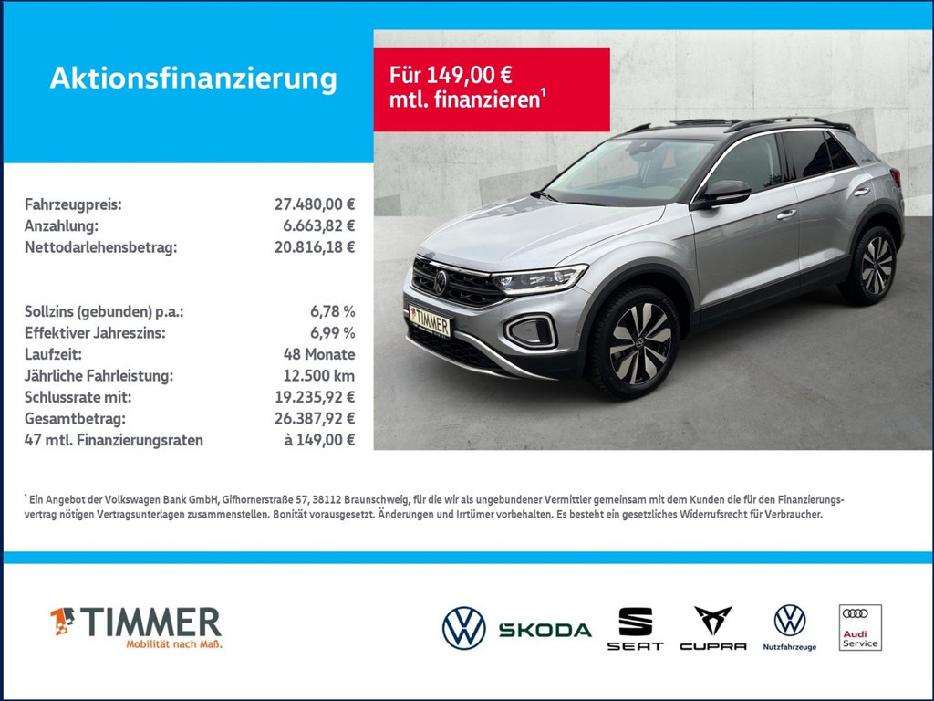 Volkswagen T-Roc DSG 2.0 TDI
