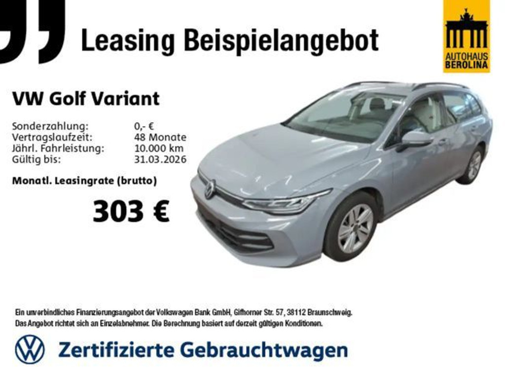 Volkswagen Golf DSG Life Variant Golf VIII 1.5 eTSI