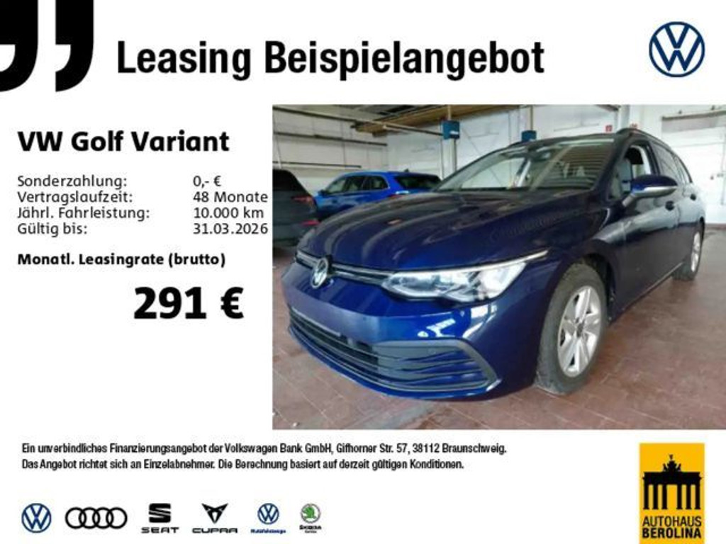 Volkswagen Golf DSG Life Variant Golf VIII 1.5 eTSI