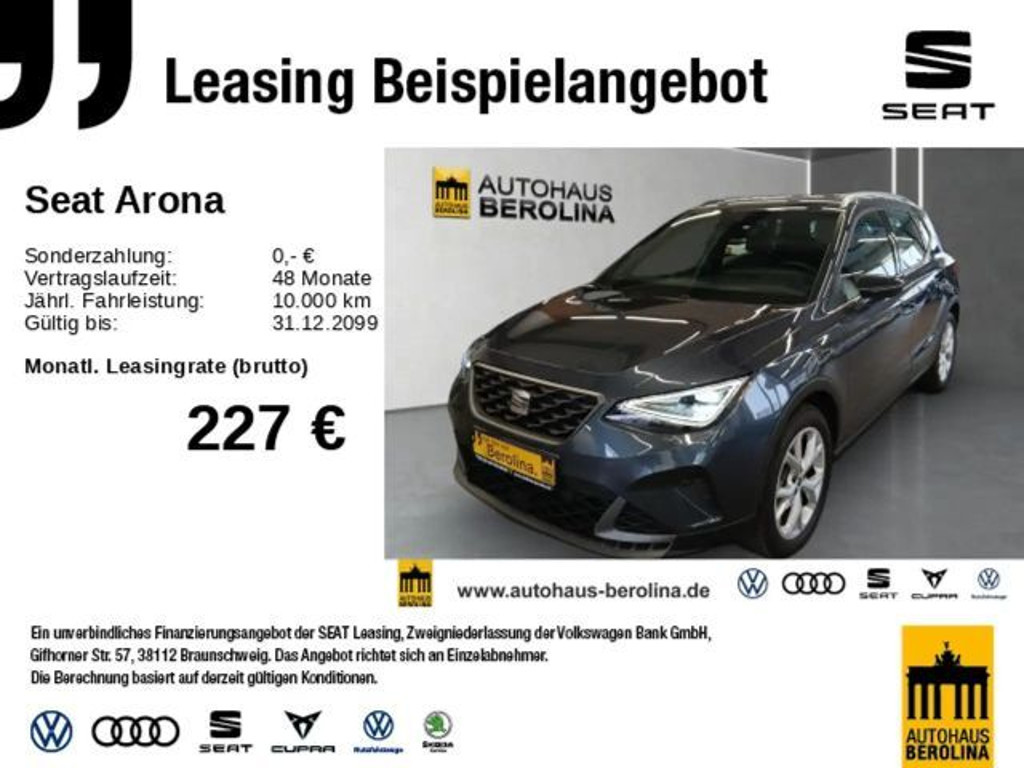 Seat Arona FR-lijn 1.5 TSI DSG