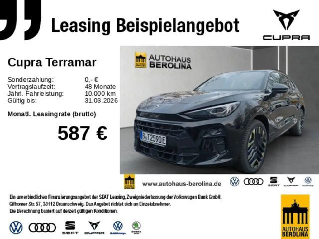 Cupra Terramar VZ 1.5 e-Hybrid e-Hybrid