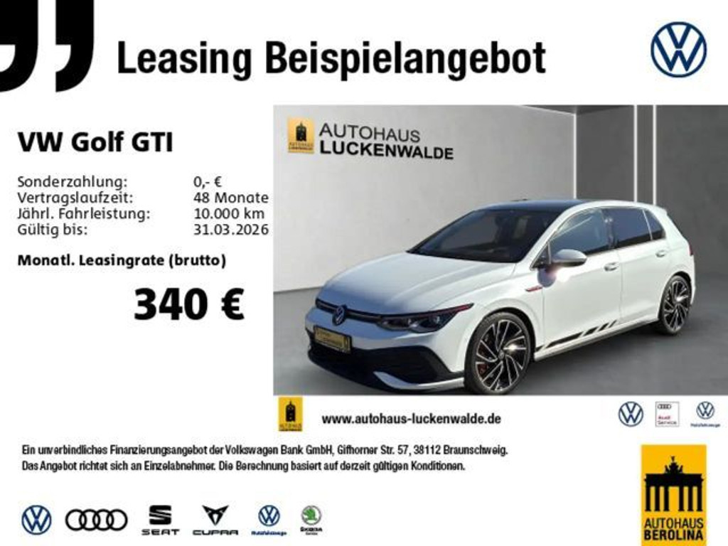 Volkswagen Golf DSG GTI IQ.Drive Golf VIII