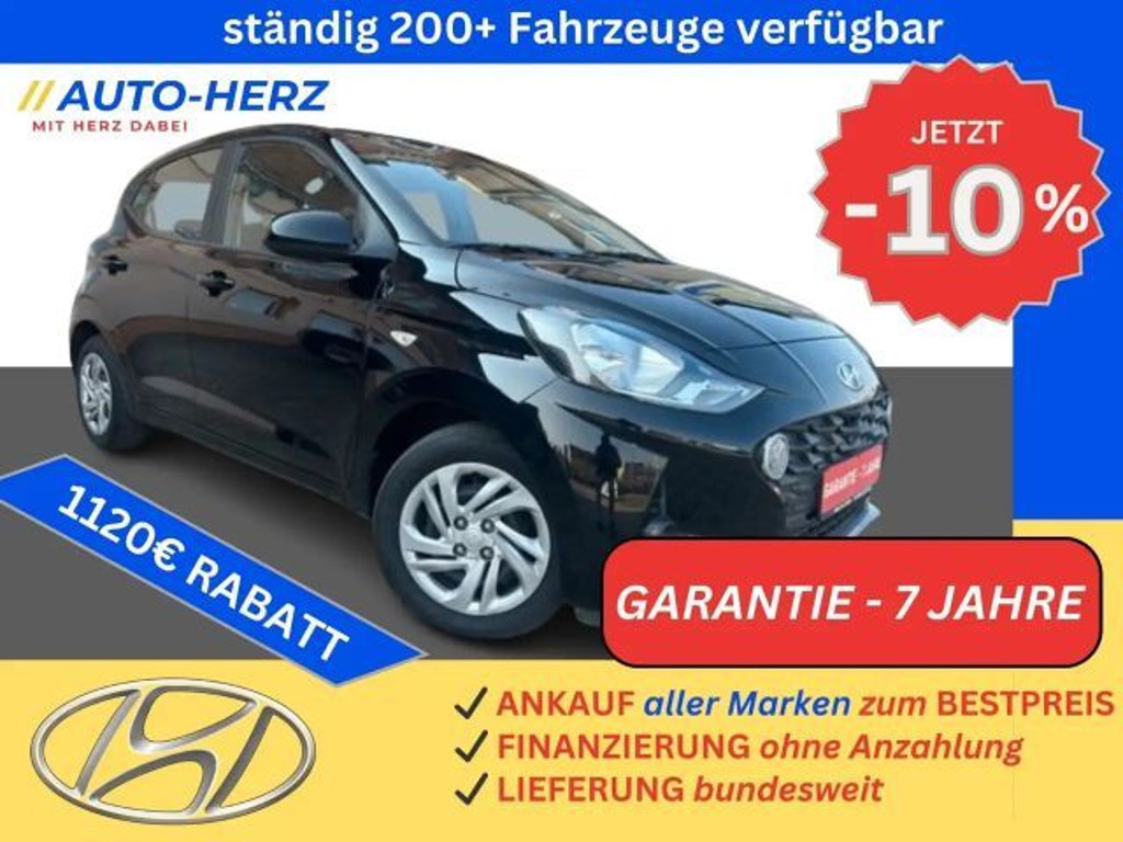 Hyundai i10 5-Trg+Klima+PDC+Navi+Sitz&Lenkradheizung+DAB