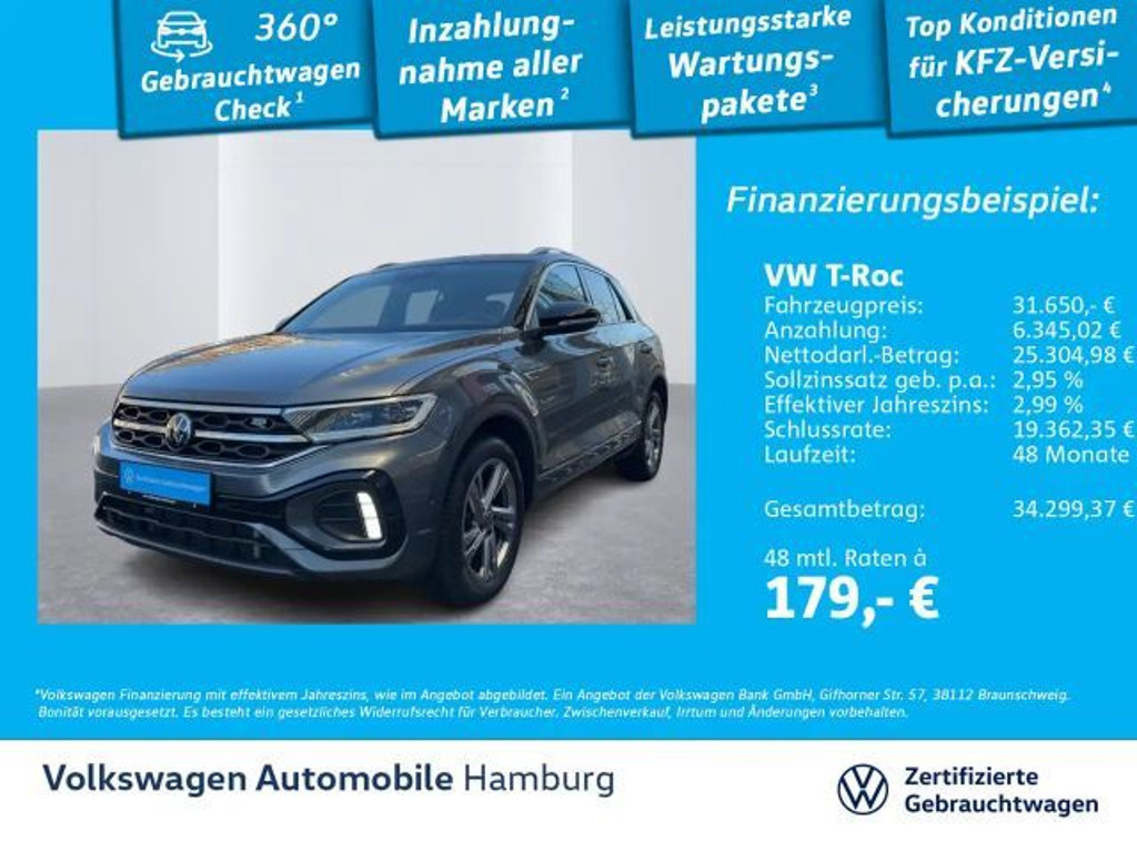 Volkswagen T-Roc DSG R-Line 1.5 TSI