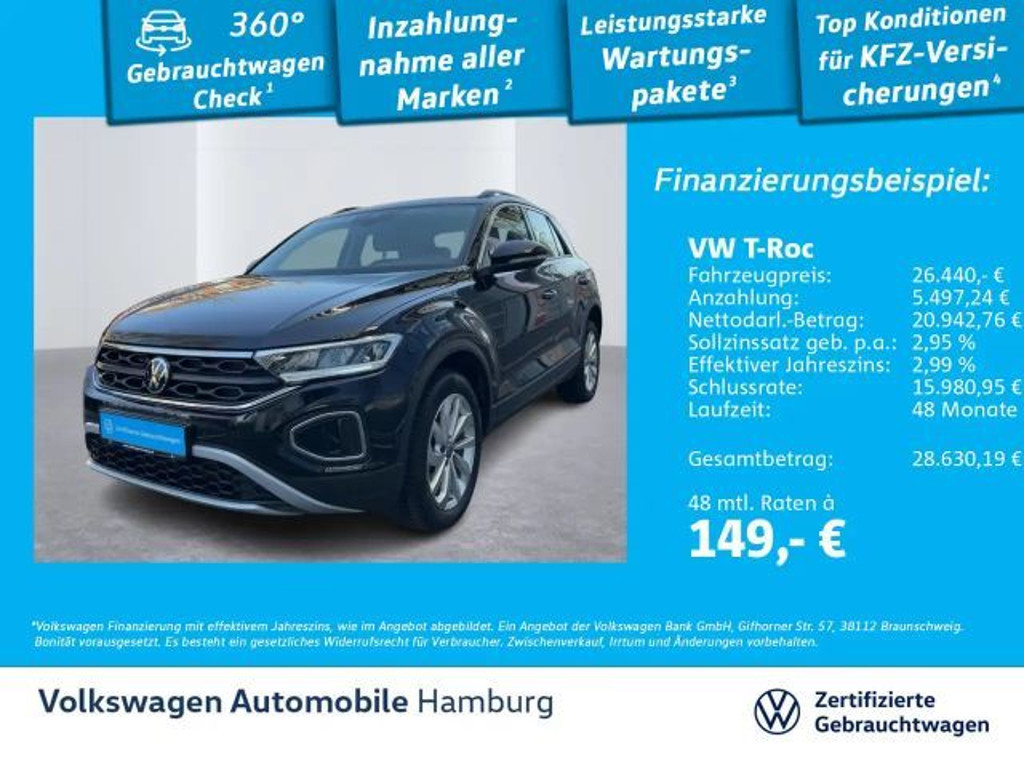 Volkswagen T-Roc Life 1.0 TSI