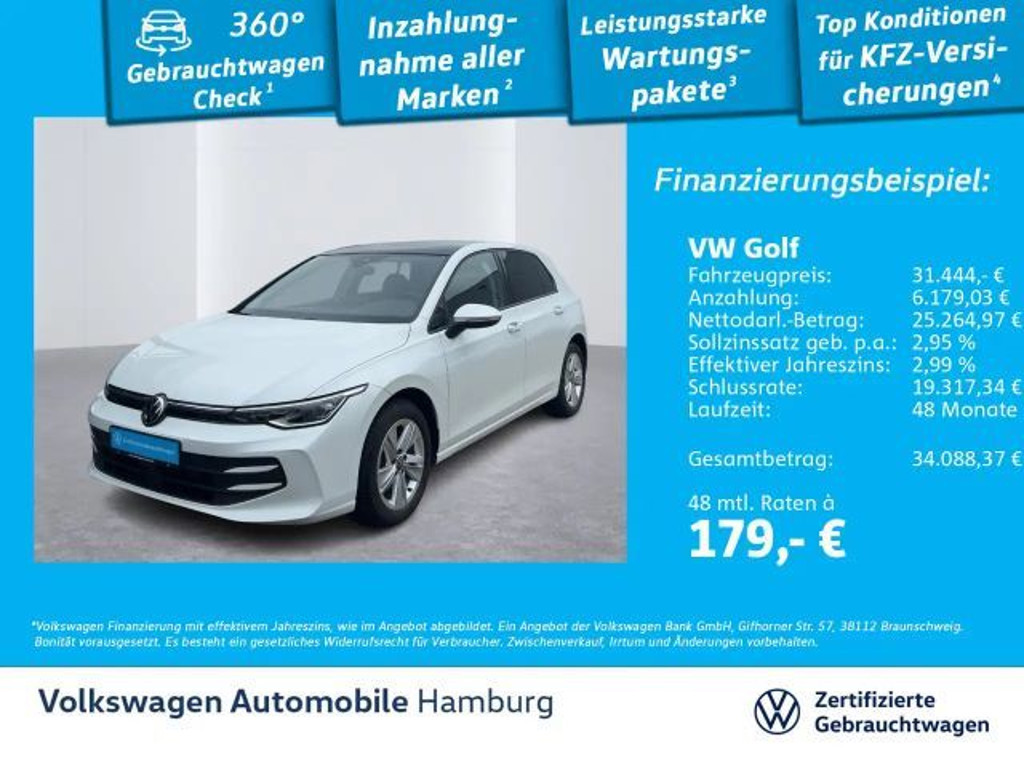 Volkswagen Golf DSG Life Golf VIII 1.5 eTSI