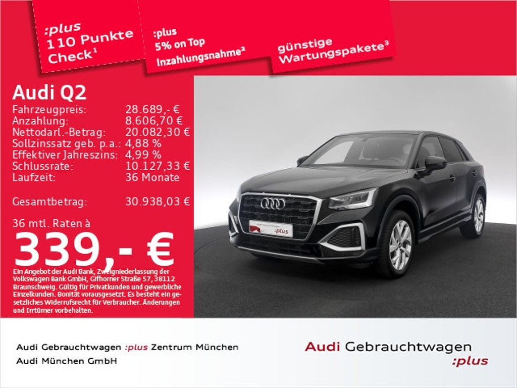 Audi Q2 S-Tronic 35 TFSI