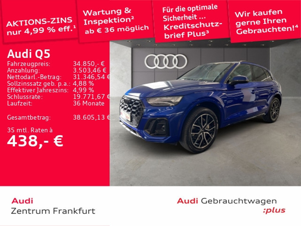 Audi Q5 Quattro S-Line S-Tronic Hybride 55 TFSI