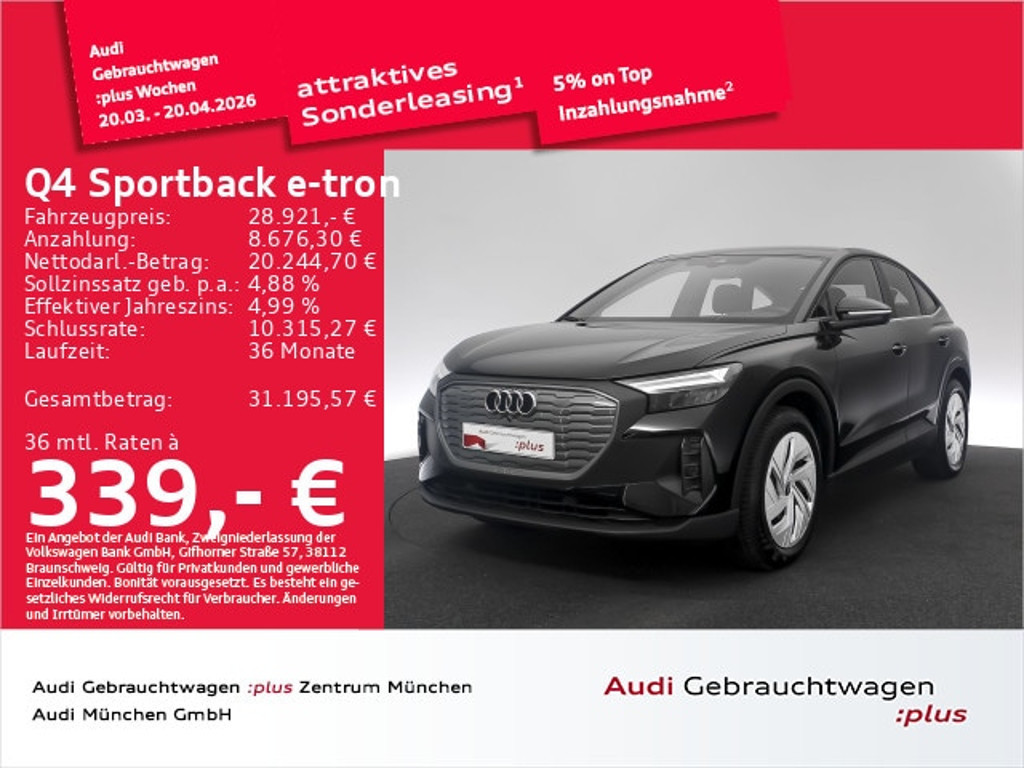 Audi Q4 e-tron Sportback 35