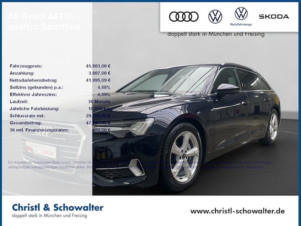 Audi A6 Avant Quattro Sport 50 TDI