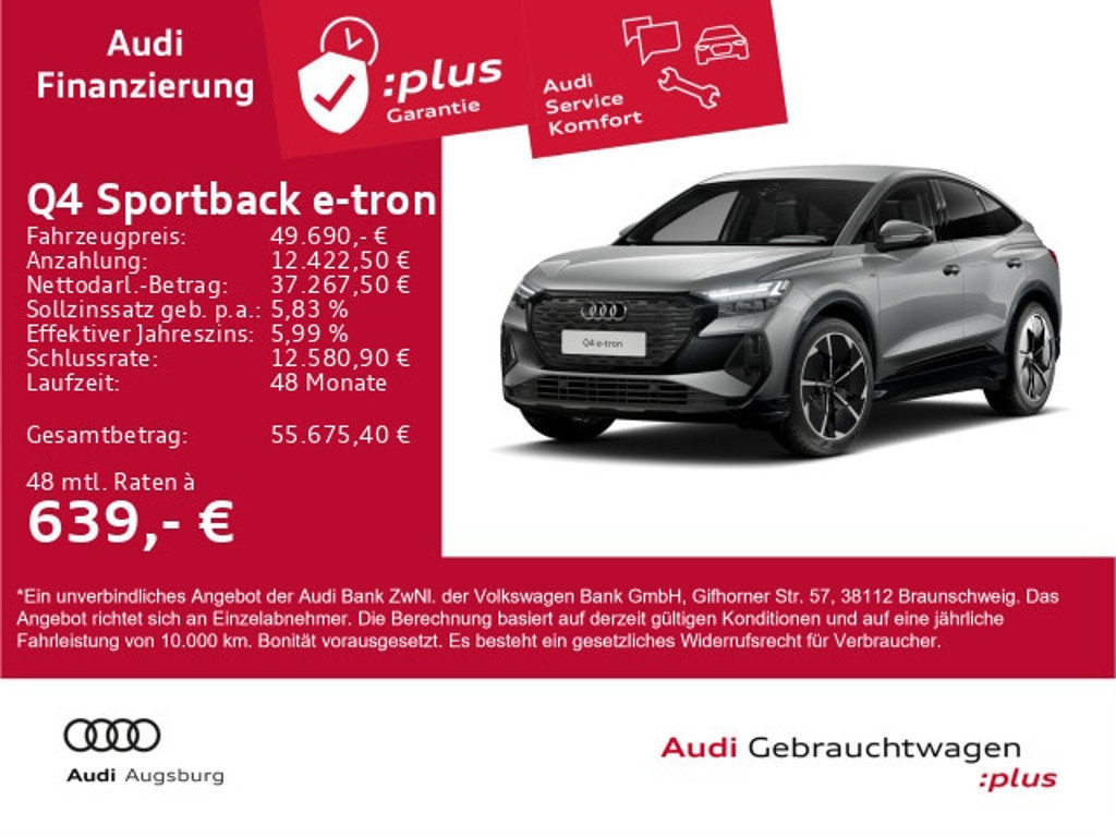 Audi Q4 e-tron Sportback Quattro