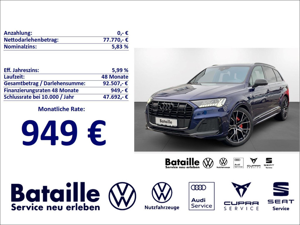 Audi Q7 Quattro Competition 3.0 TDI