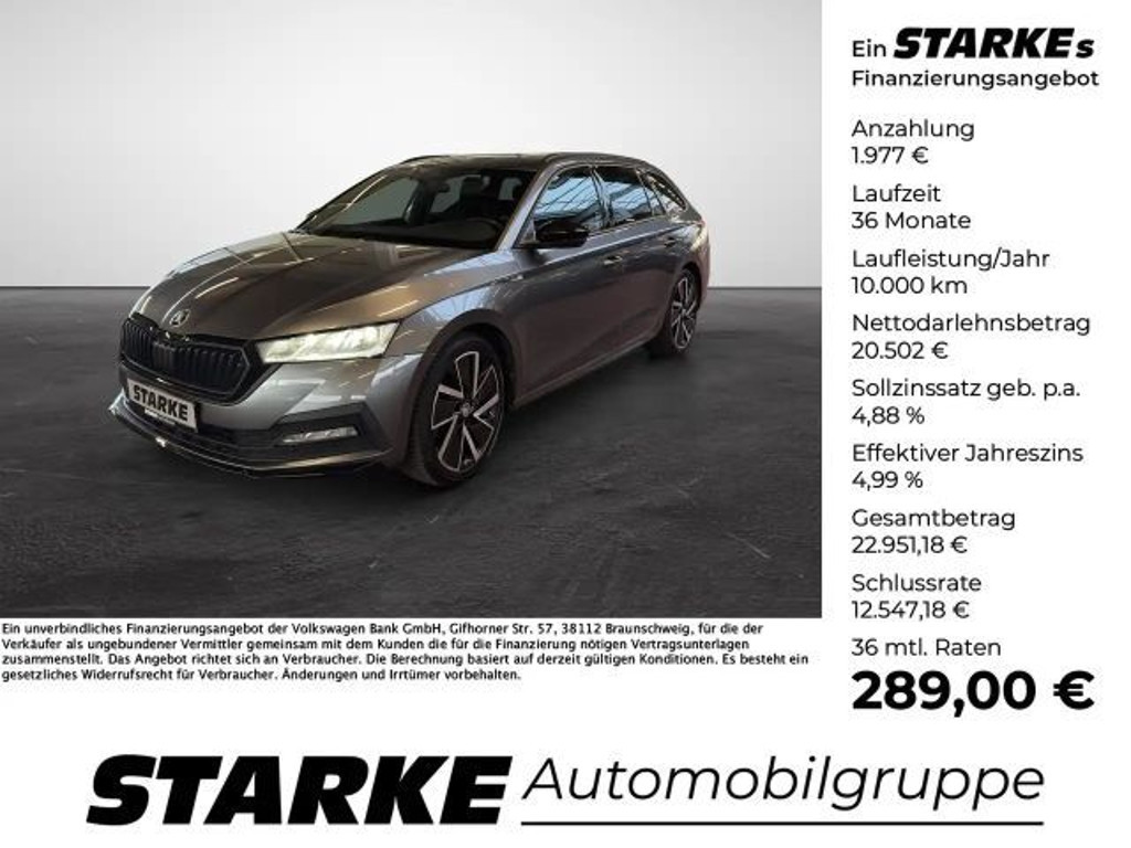 Skoda Octavia Combi Sportline 1.5 TSI