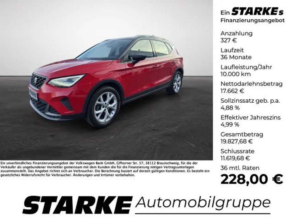 Seat Arona FR-lijn 1.0 TSI