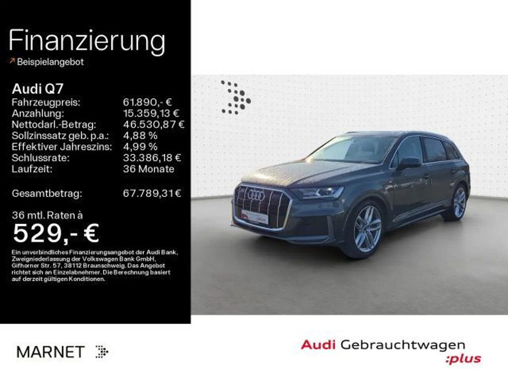 Audi Q7 Quattro S-Line 50 TDI