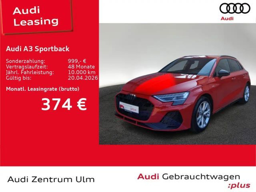Audi A3 Sedan S-Line Hybride 45 TFSI