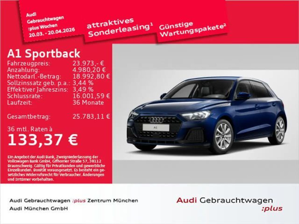 Audi A1 30 TFSI