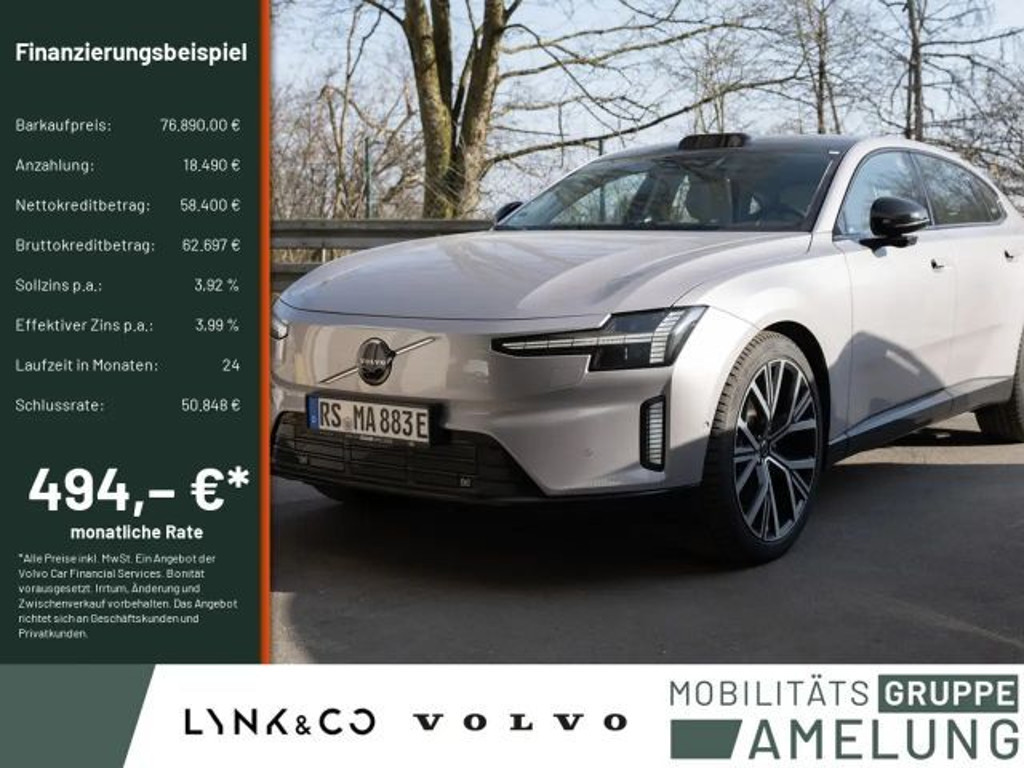 Volvo ES90 Extended range Single motor Ultra