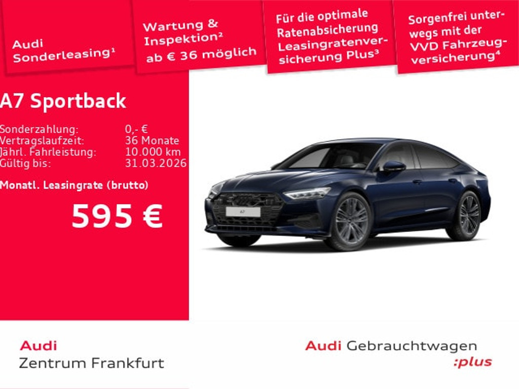 Audi A7 Sportback Quattro S-Tronic Hybride 50 TFSI