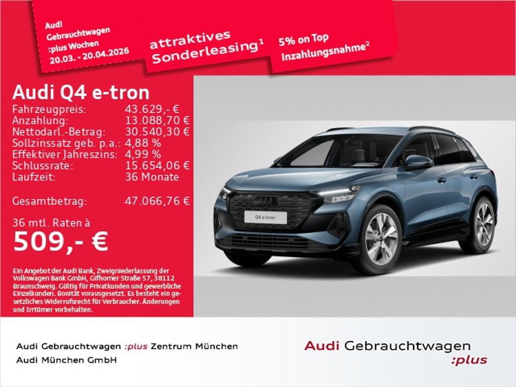 Audi Q4 e-tron SUV 45 e-tron Audi Q4 e-tron