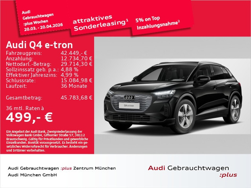 Audi Q4 e-tron SUV 45 e-tron Audi Q4 e-tron