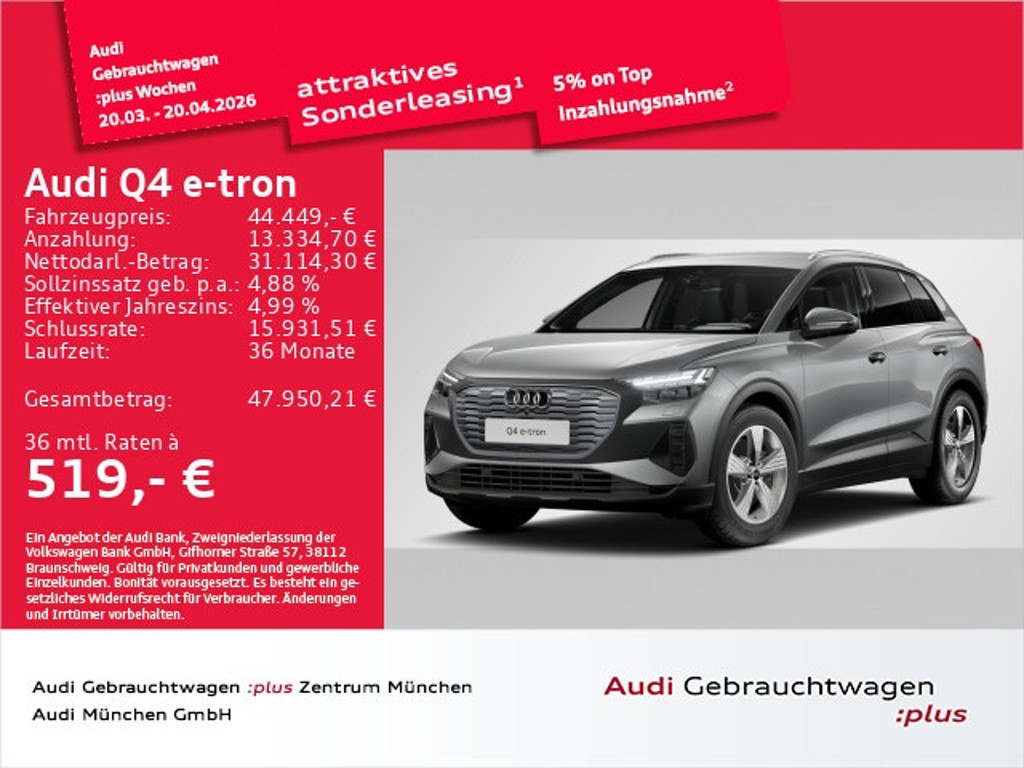 Audi Q4 e-tron