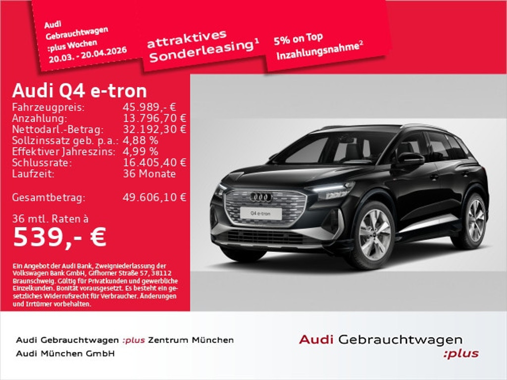 Audi Q4 e-tron Quattro