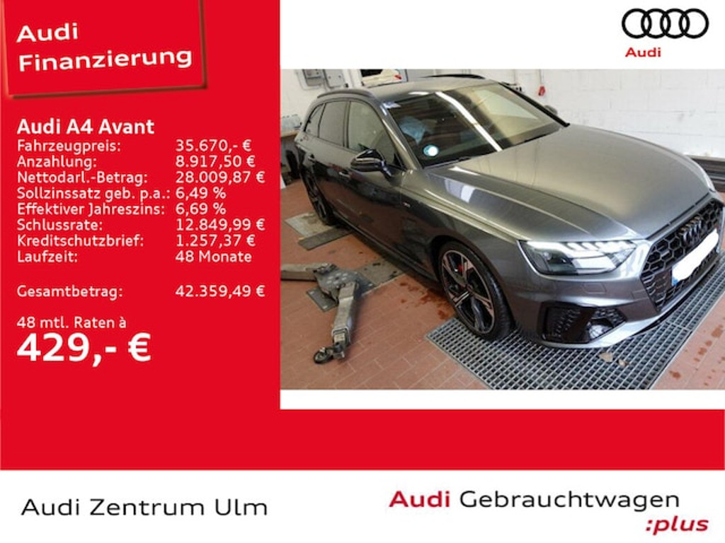 Audi A4 Avant Quattro S-Line S-Tronic 40 TDI