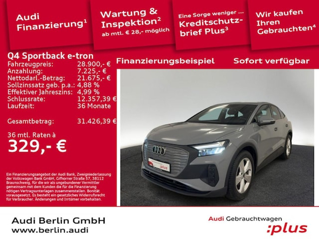 Audi Q4 e-tron Sportback 35