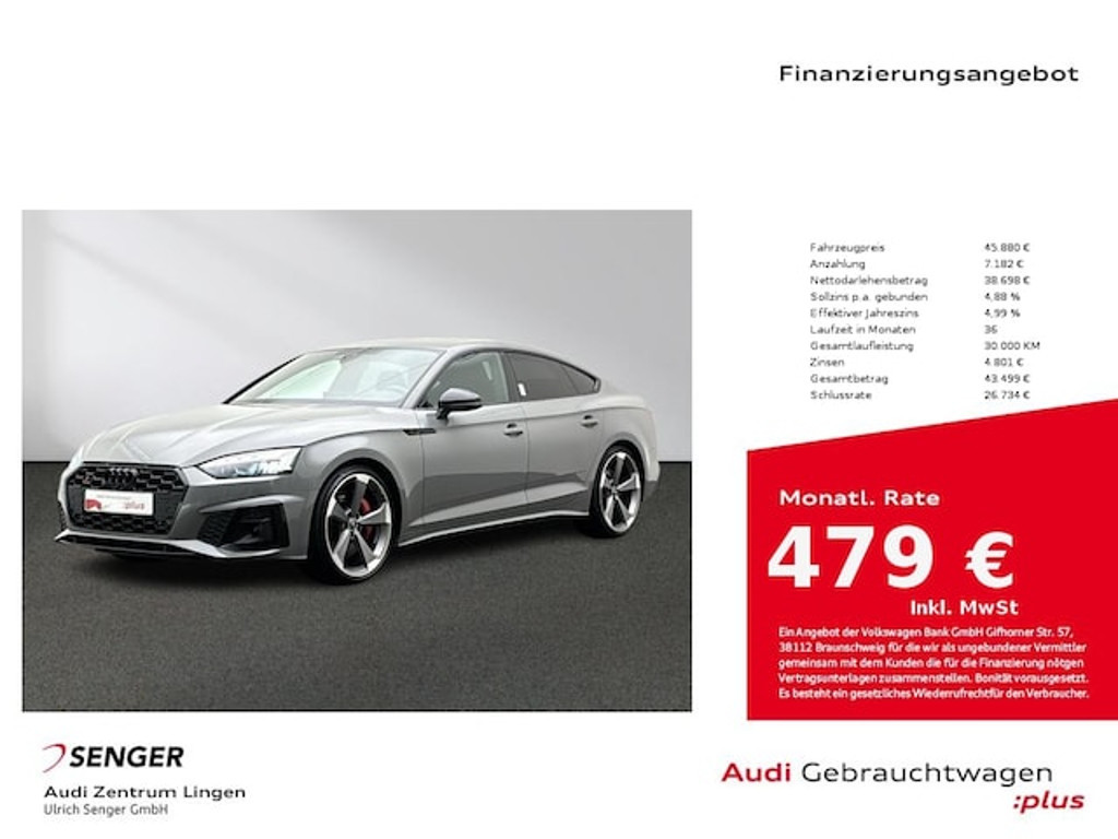 Audi S5 Sportback Quattro