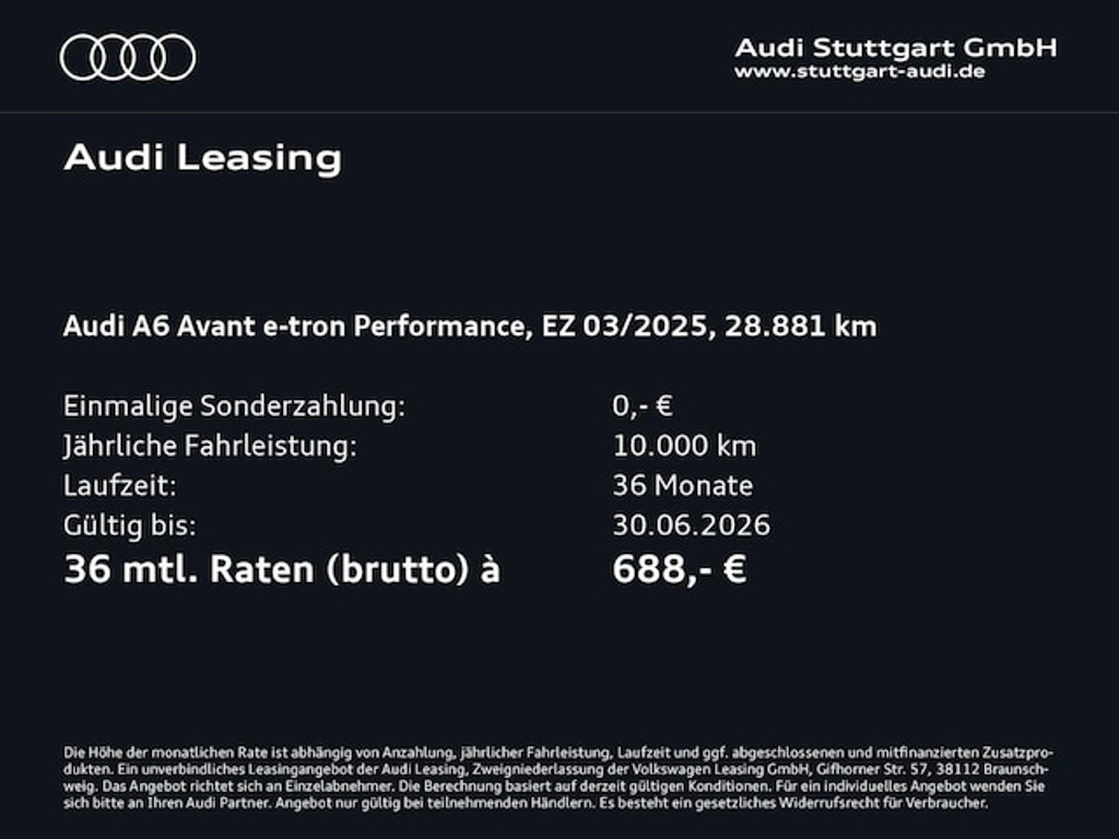 Audi A6 e-tron