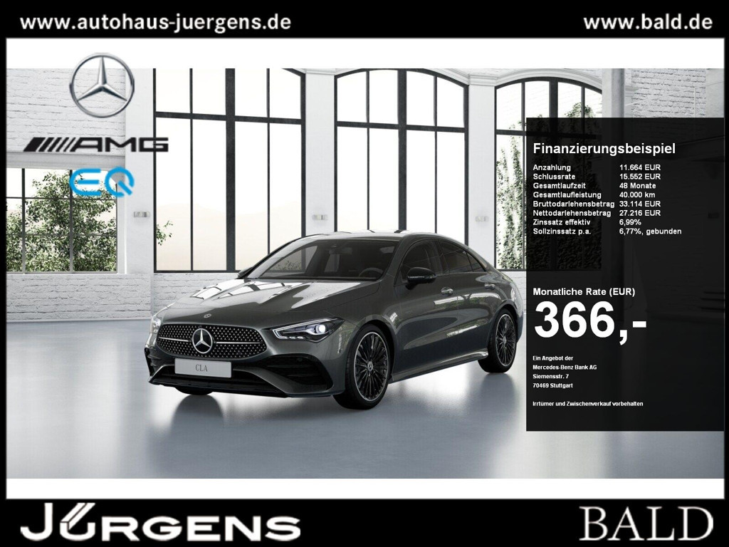Mercedes-Benz CLA-Klasse CLA 200 AMG Line Sport Edition Coupé Sportpakket CLA 200 d