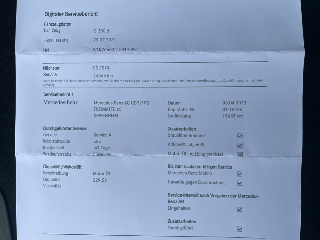 Mercedes-Benz C-Klasse