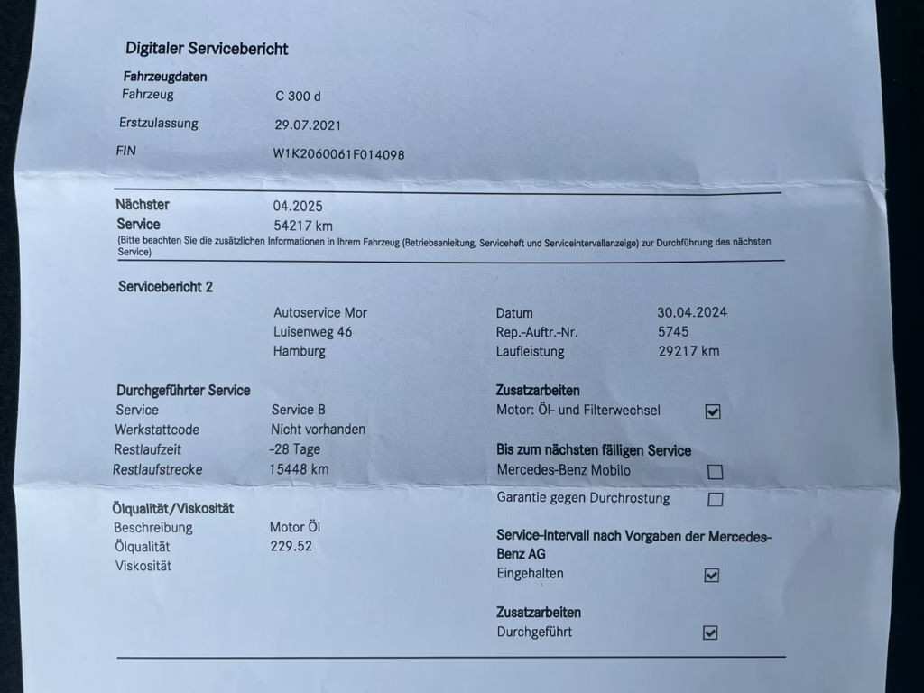 Mercedes-Benz C-Klasse