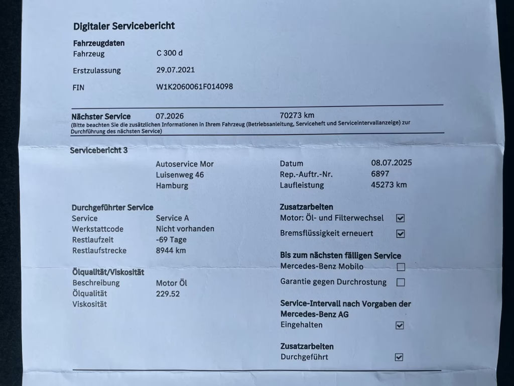 Mercedes-Benz C-Klasse