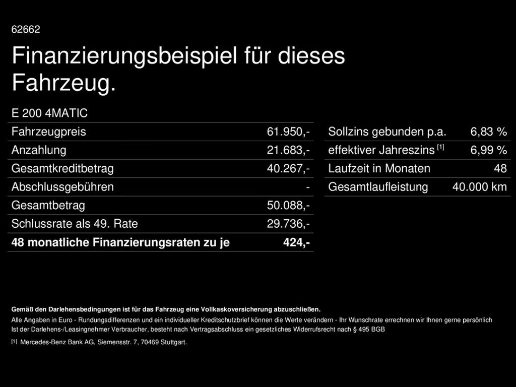 Mercedes-Benz E-Klasse