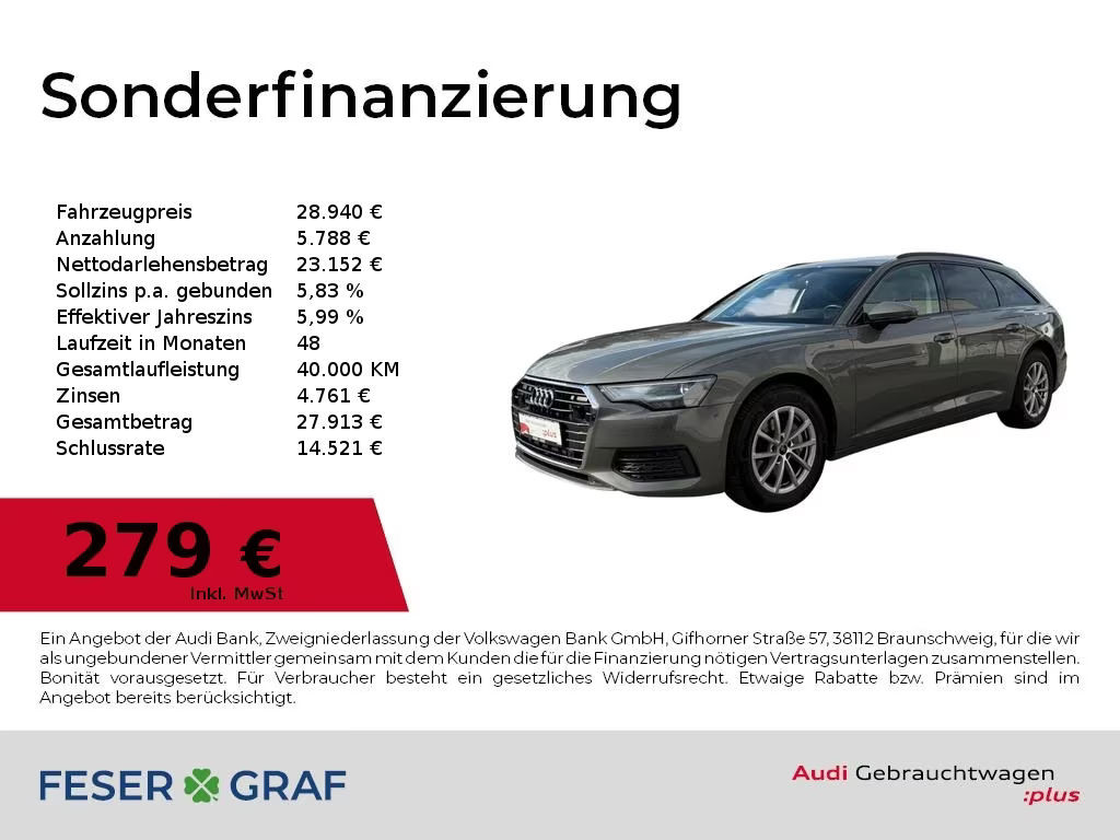 Audi A6 Avant 40 TDI