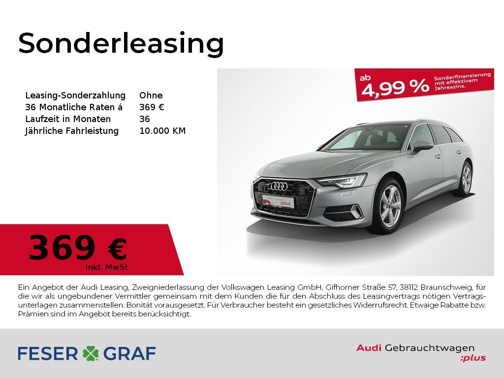Audi A6 Avant Quattro S-Tronic 45 TFSI