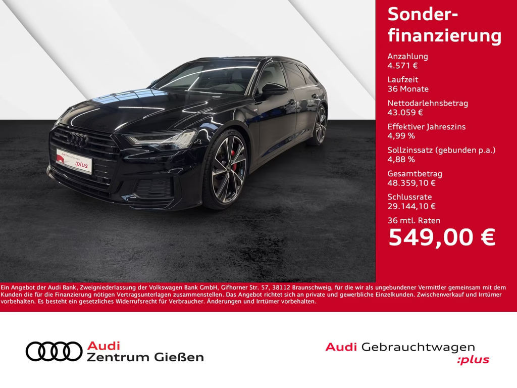 Audi A6 Avant Quattro S-Line Hybride 55 TFSI