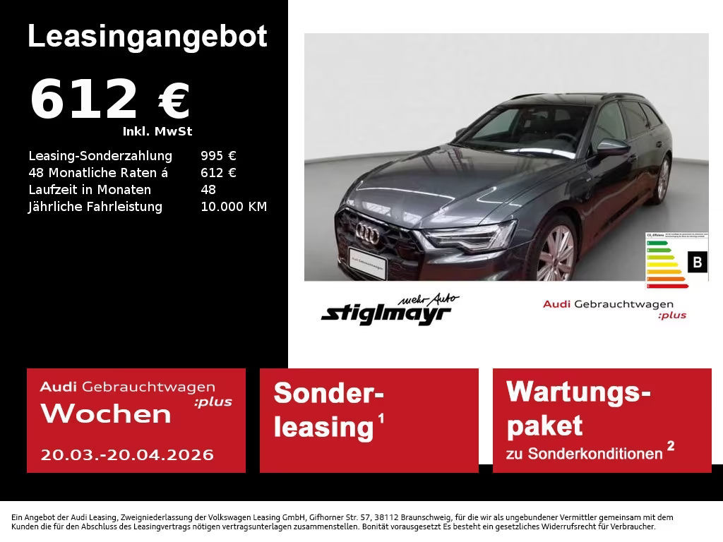 Audi A6 Avant Quattro S-Line Hybride