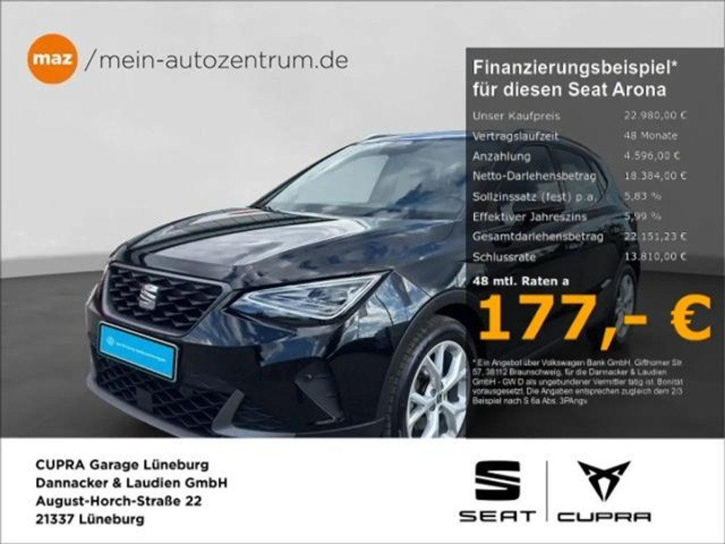 Seat Arona FR-lijn 1.5 TSI