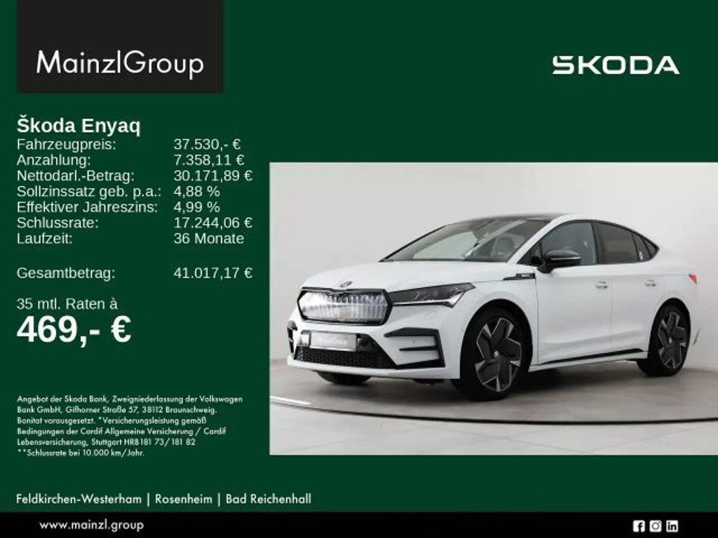 Skoda Enyaq iV RS Coupe
