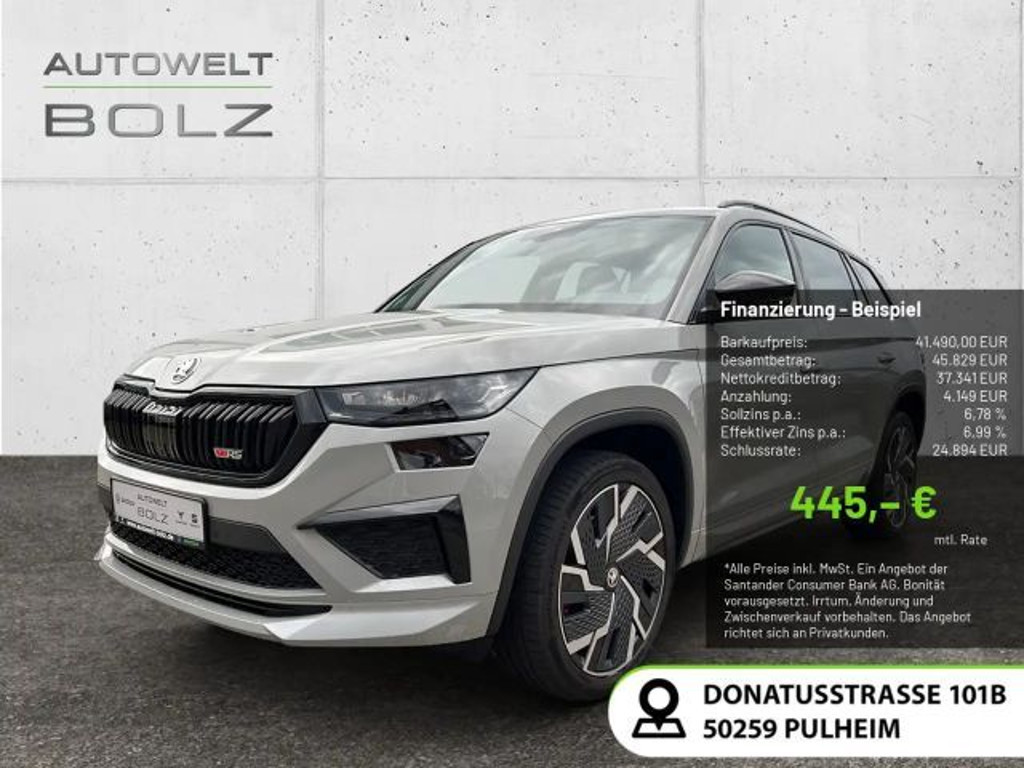 Skoda Kodiaq 4x4 RS 2.0 TSI