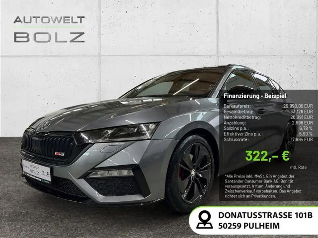 Skoda Octavia Combi RS 2.0 TDI