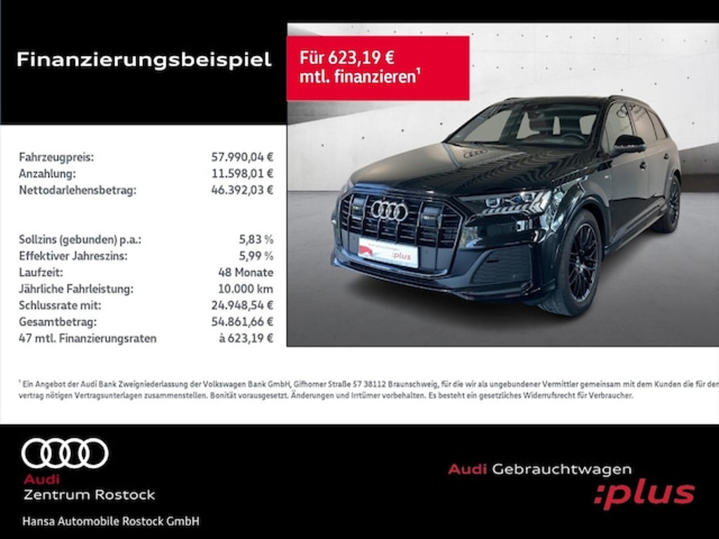 Audi Q7 Quattro 50 TDI