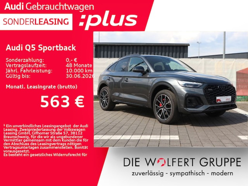 Audi Q5 Sportback Quattro Business S-Line S-Tronic Hybride 50 TFSI