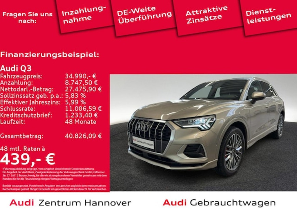 Audi Q3 Quattro S-Tronic 40 TDI