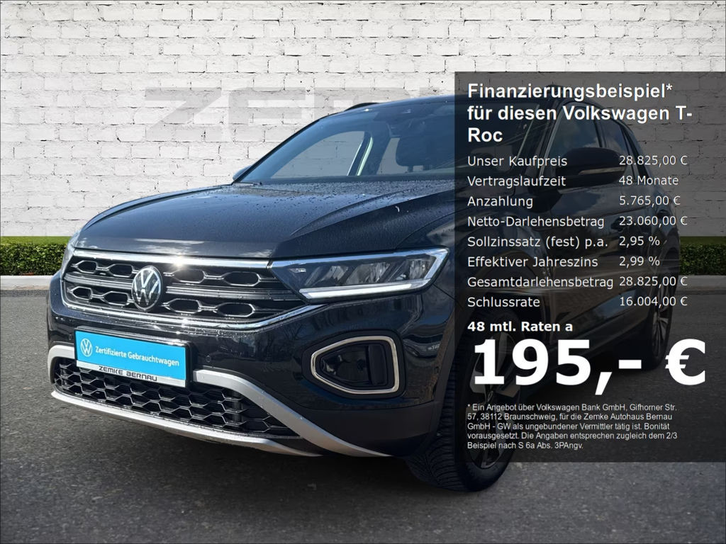 Volkswagen T-Roc DSG 1.5 TSI